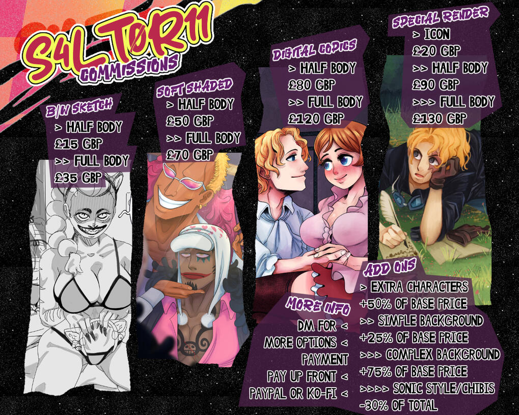 Commission Sheet